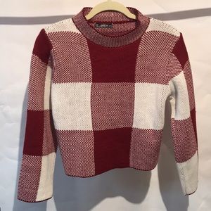 Cropped sweater